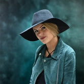 Lofaris Fine Art Black Blue Backdrop Portrait Photography